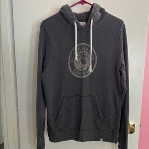 Black Hawks Chicago Charcoal Hoodie